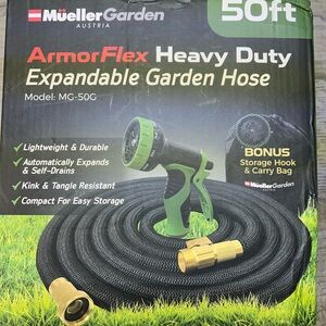 MuellerGarden 50ft Expandable Garden Hose